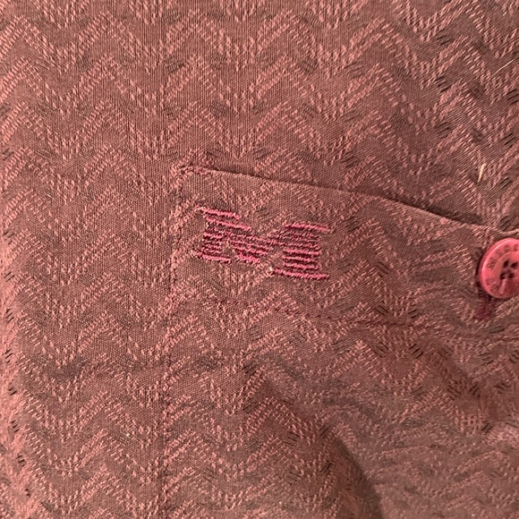 Vintage Missoni Sport Italy Herringbone Size Large - Picture 7 of 10